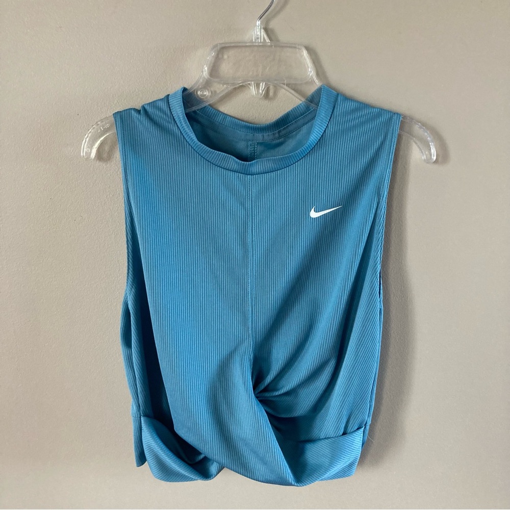 Nike Dri-fit Cropped Twist Training Tank Top